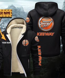 Keeway Motorcycles Gefütterte Kapuzenjacke