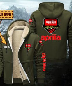 Alternative view of Aprilia Gefütterte Kapuzenjacke