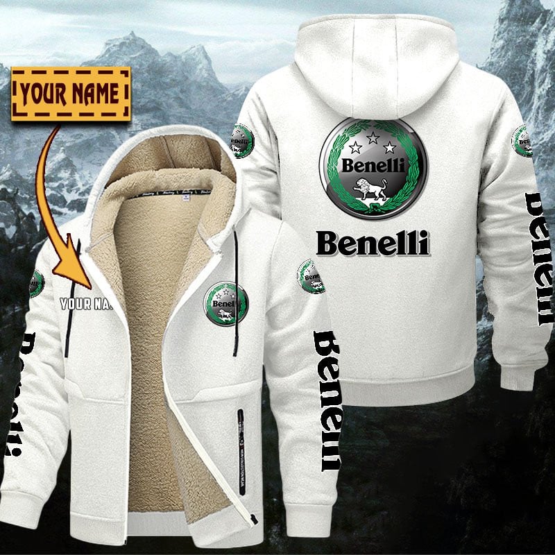 Benelli Motorcycles Gefütterte Kapuzenjacke