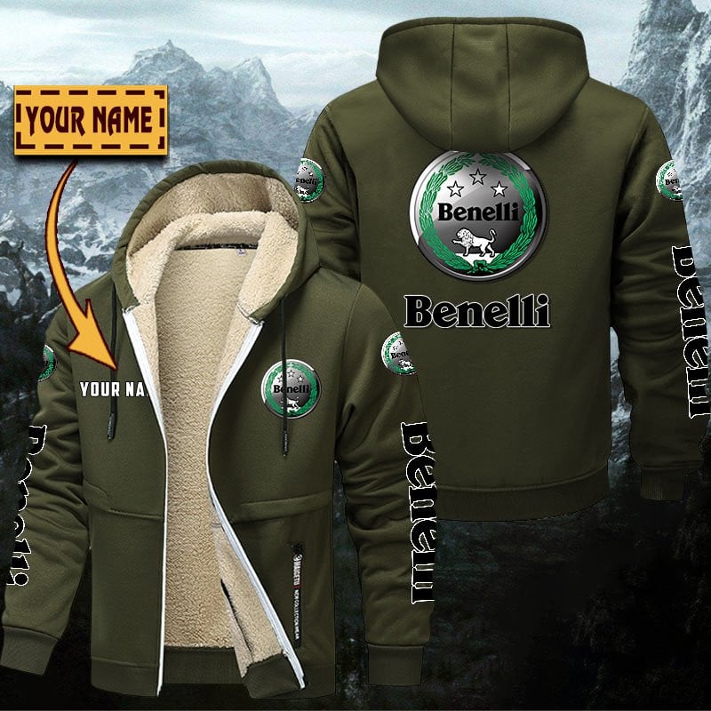 Benelli Motorcycles Gefütterte Kapuzenjacke – Bild 2