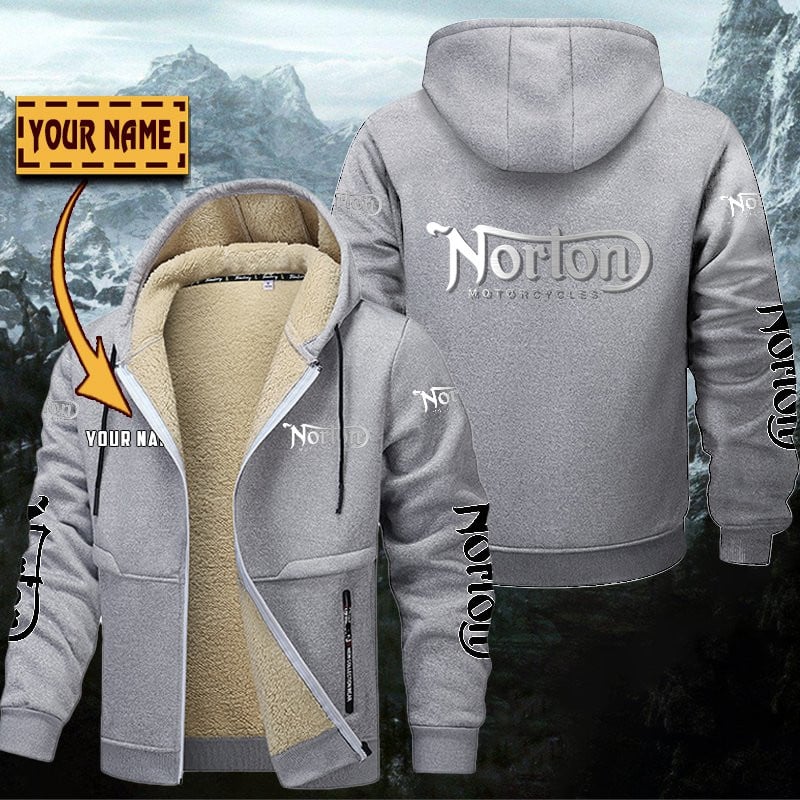 Norton Motorcycles Gefütterte Kapuzenjacke