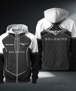 Honda Gold Wing Zip Hoodie