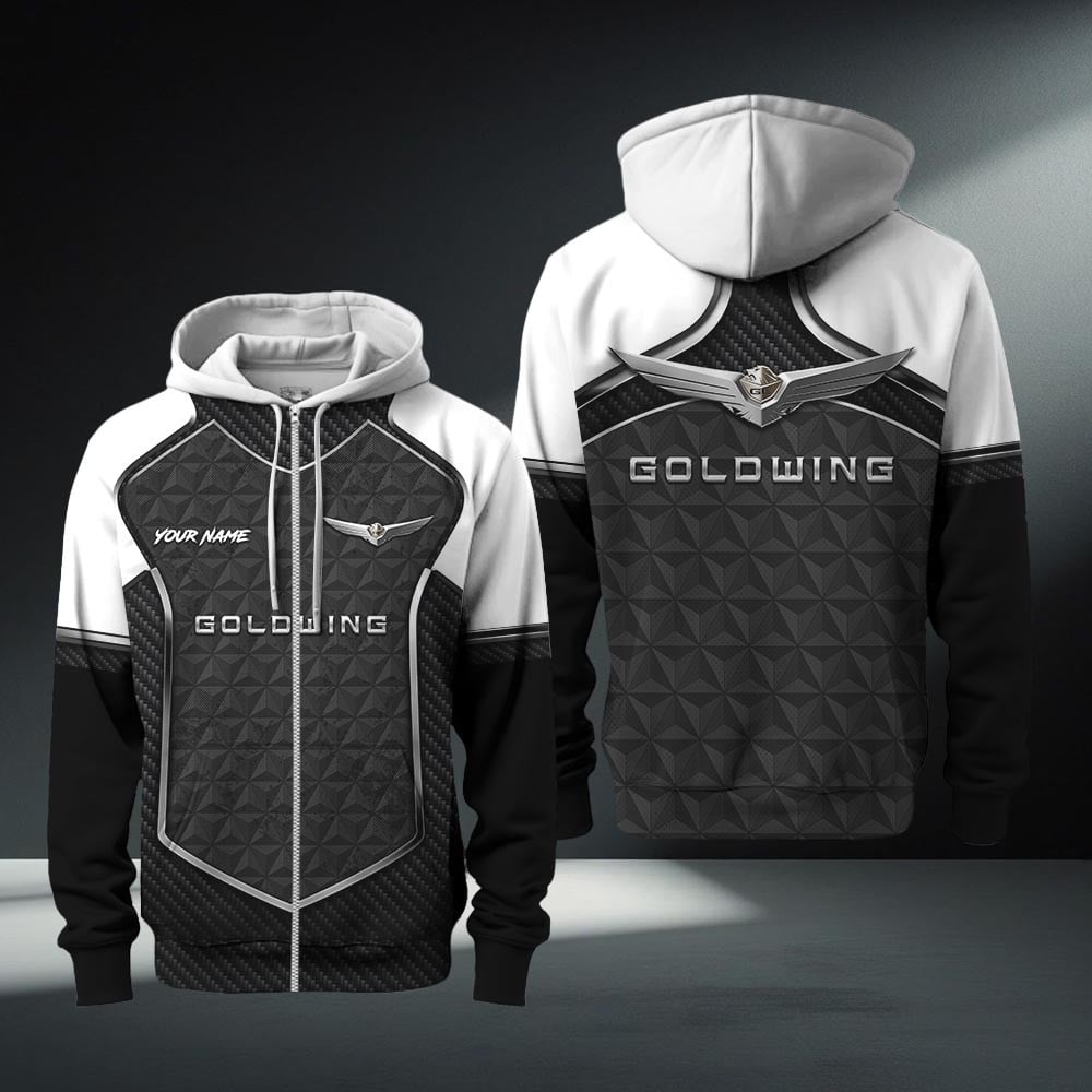 Honda Gold Wing Zip Hoodie