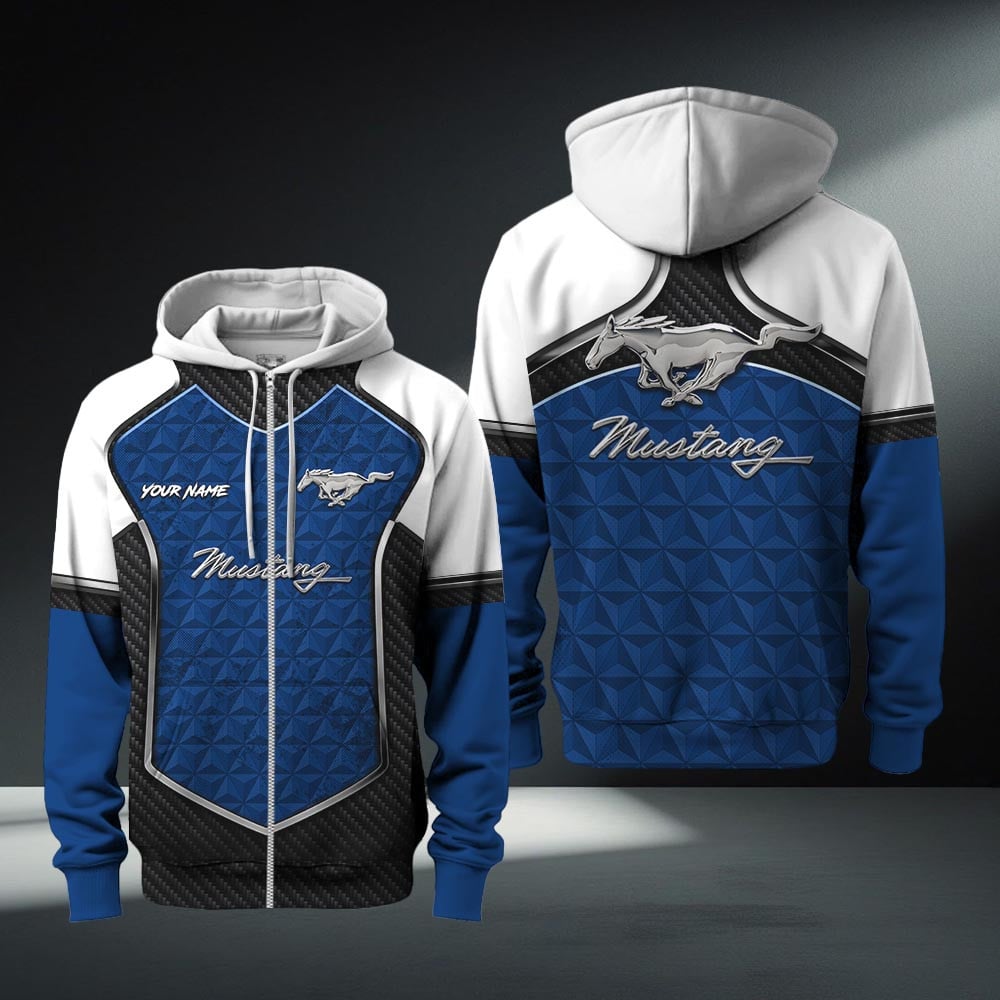 Ford Mustang Zip Hoodie