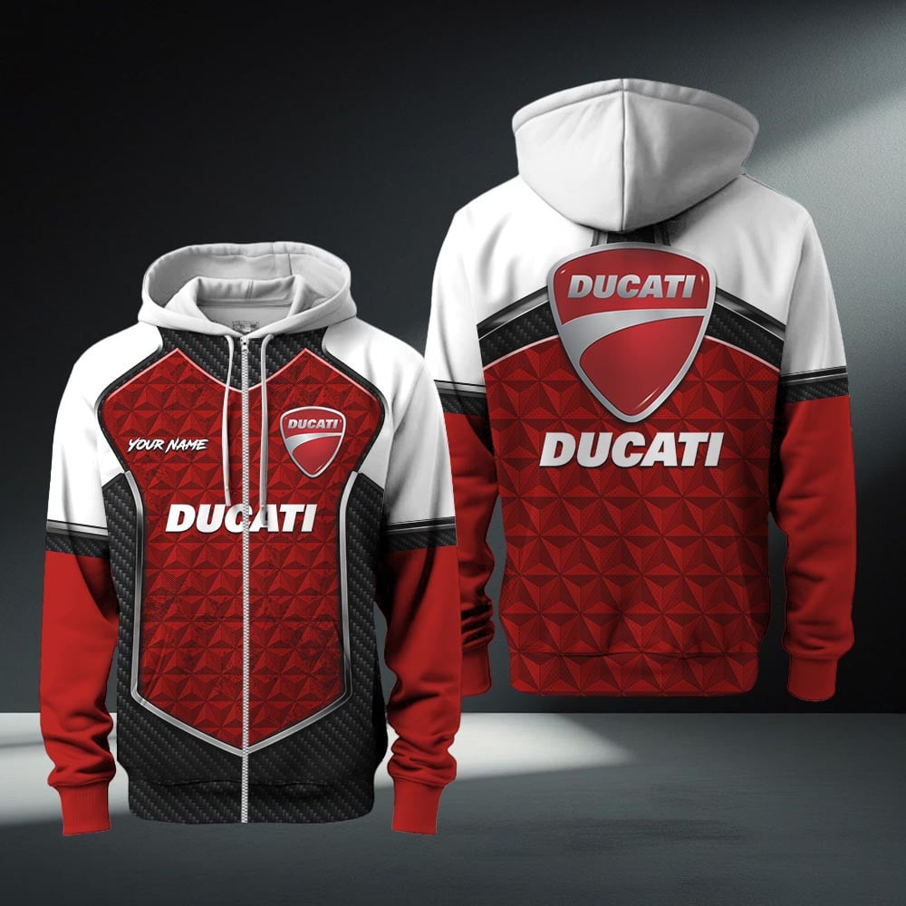 Ducatti Zip Hoodie