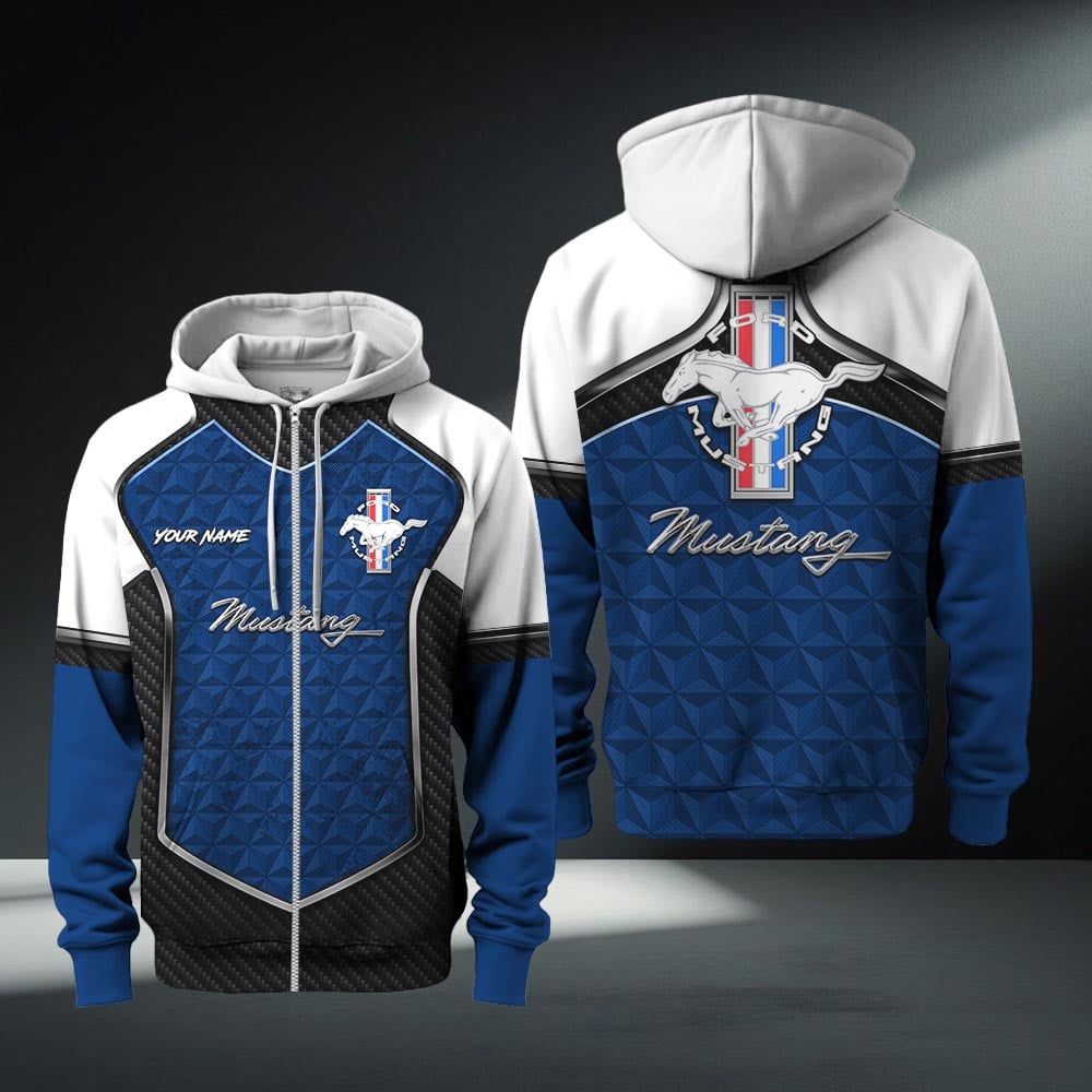 Ford Mustang Zip Hoodie