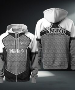 Norton Motorcycles Zip Hoodie