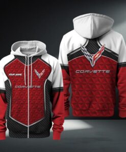 Corvette C8 Zip Hoodie