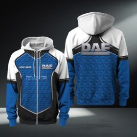 DAF Trucks Zip Hoodie