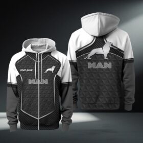 MAN Truck Zip Hoodie