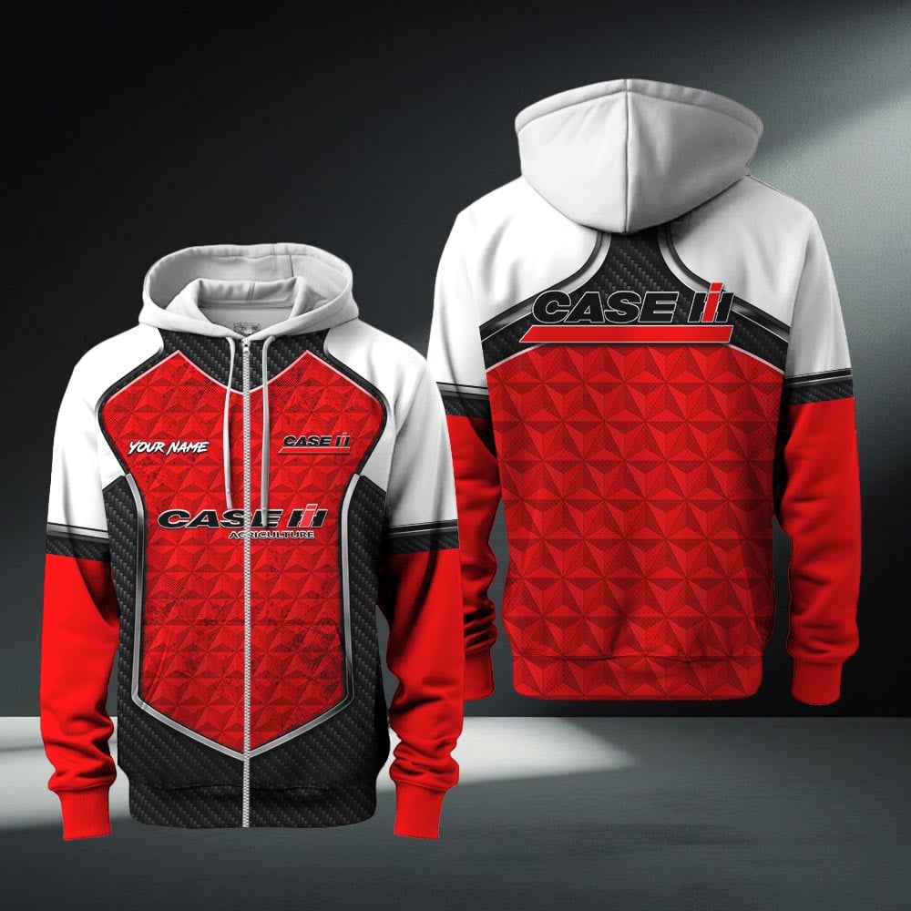 Case IH Zip Hoodie