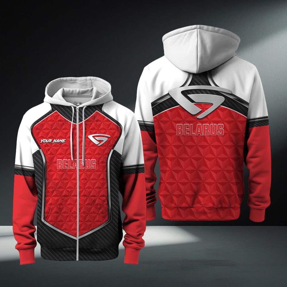 Belarus Zip Hoodie