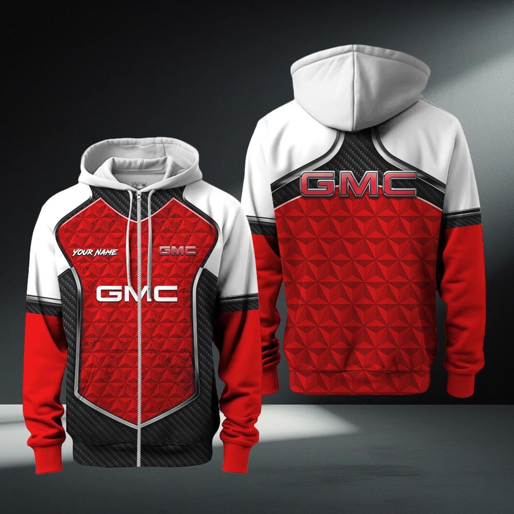 GMC Car Zip Hoodie
