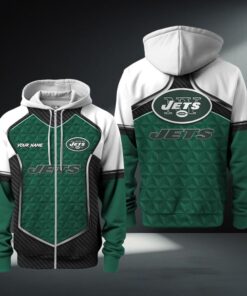 New York Jets Zip Hoodie
