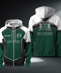 Hawaii Rainbow Warriors Zip Hoodie
