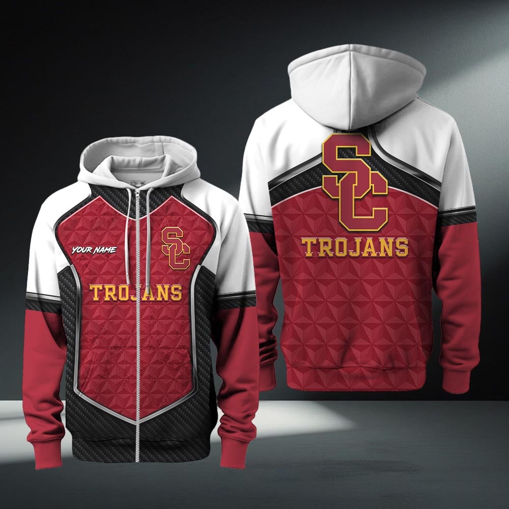 Usc Trojans Zip Hoodie