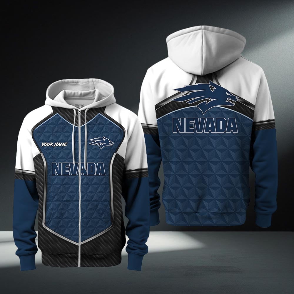 Nevada Wolf Pack Zip Hoodie