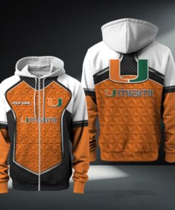 Miami Hurricanes Zip Hoodie