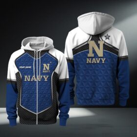 Navy Midshipmen Zip Hoodie