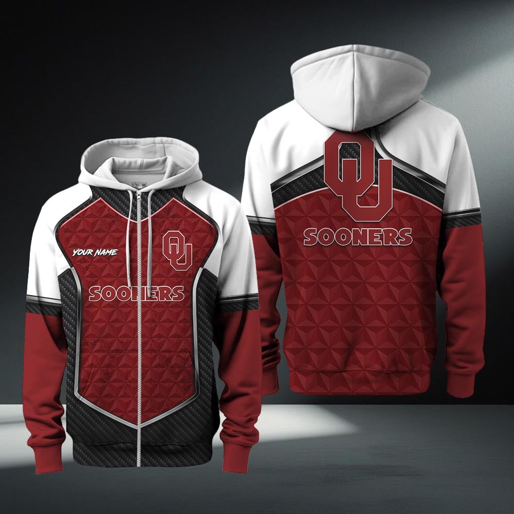Oklahoma Sooners Zip Hoodie