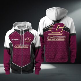 Central Michigan Chippewas Zip Hoodie