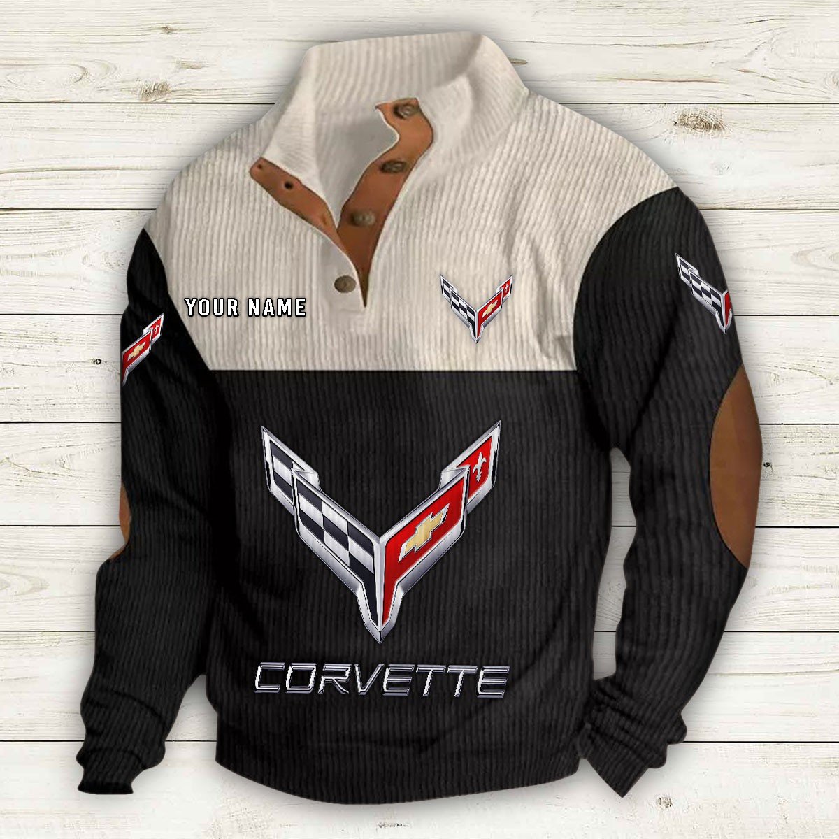 Chevrolet Corvette Strickpullover – Bild 3