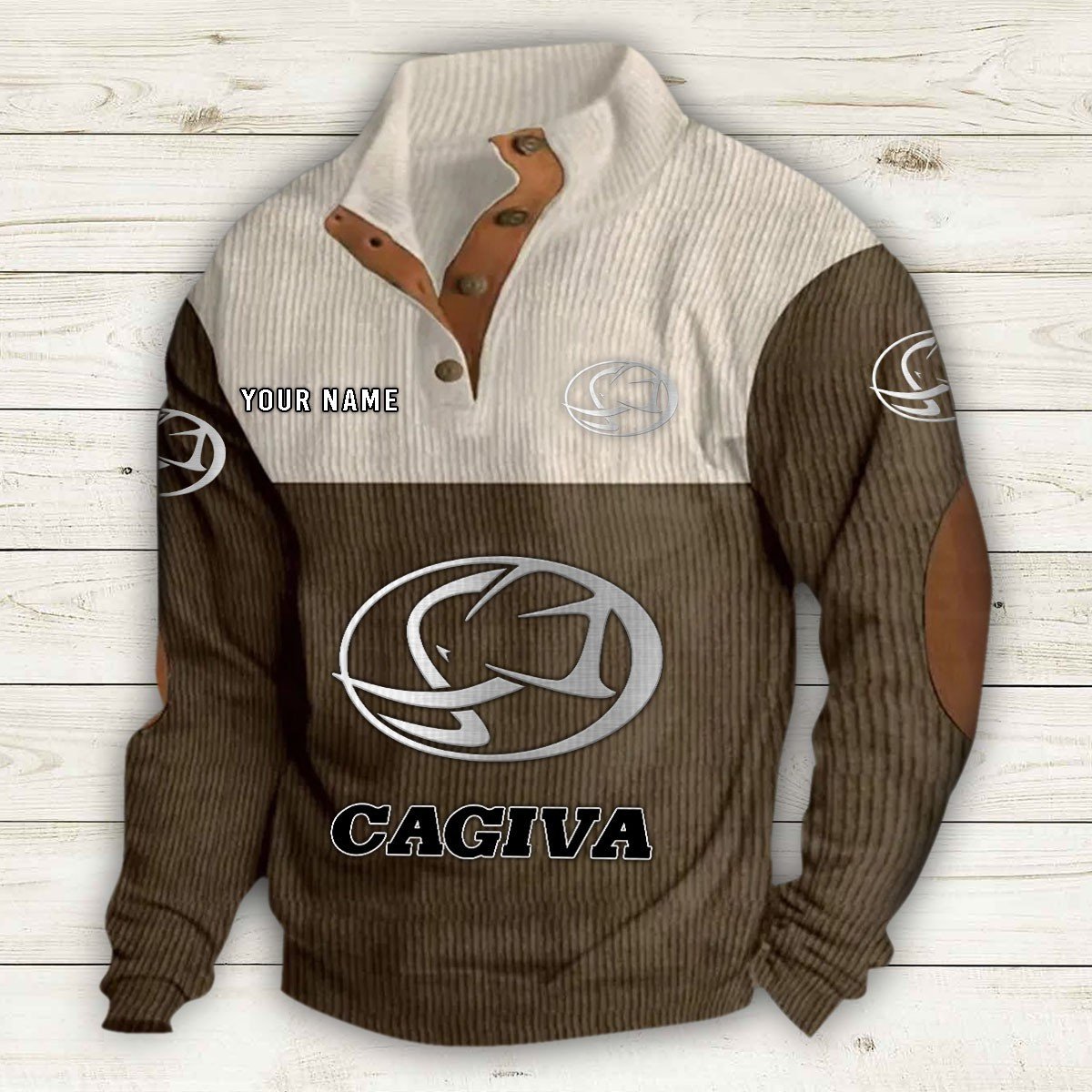 Cagiva Motorcycles Strickpullover – Bild 5