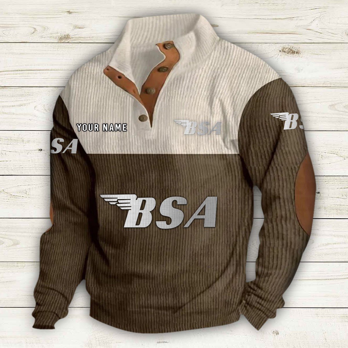 BSA Motorcycles Strickpullover – Bild 5