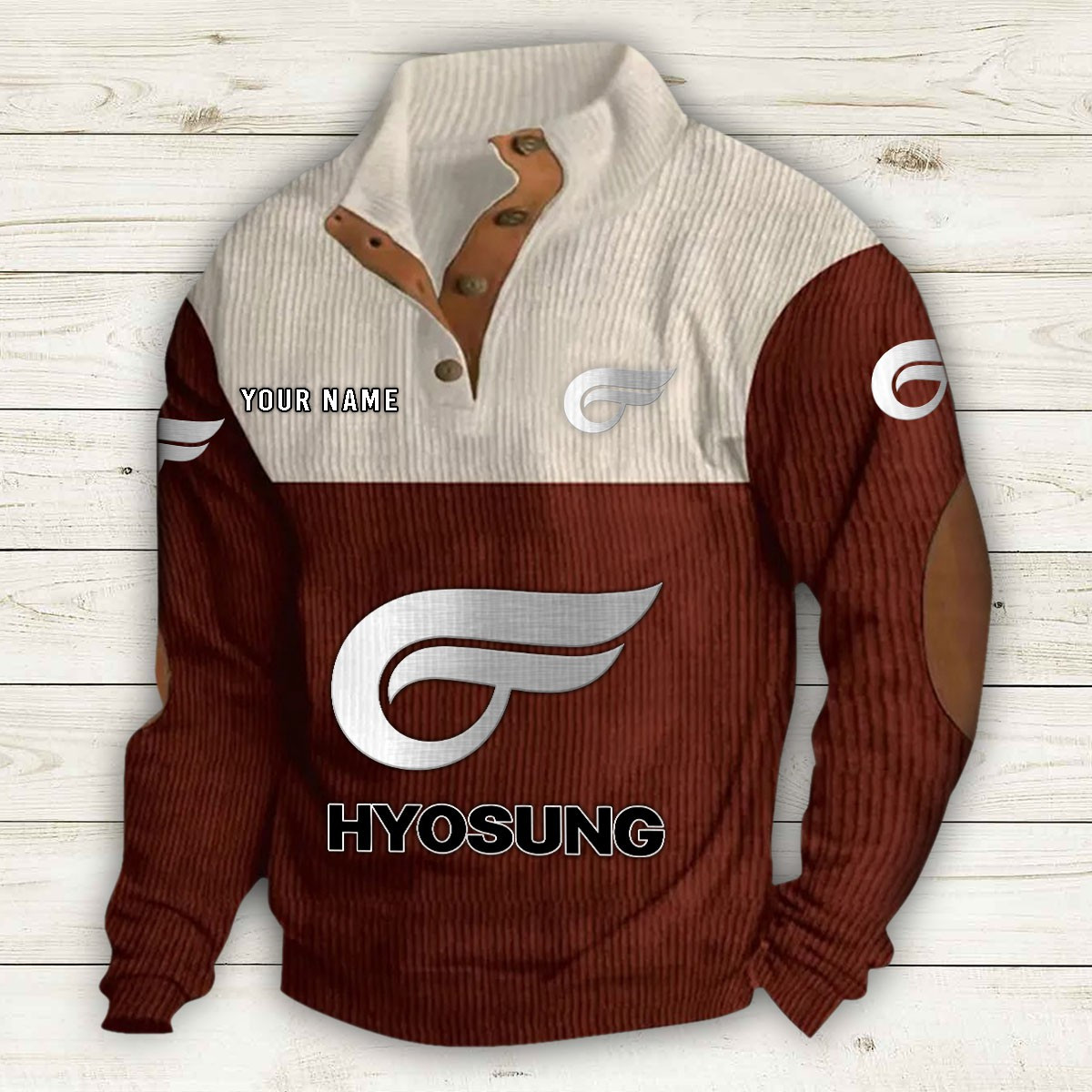 Hyosung Motorcyles Strickpullover – Bild 4