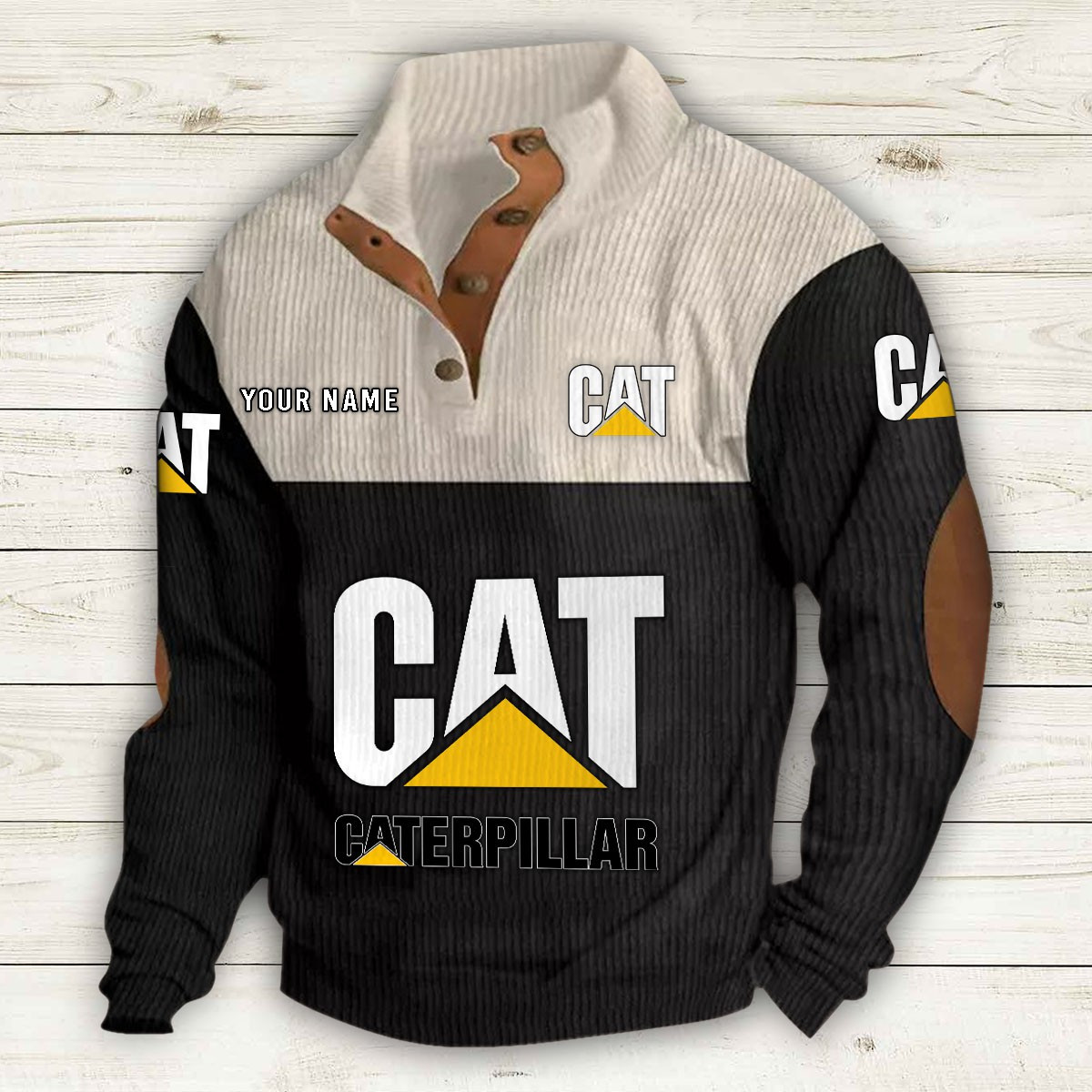 Caterpillar Inc Strickpullover – Bild 2