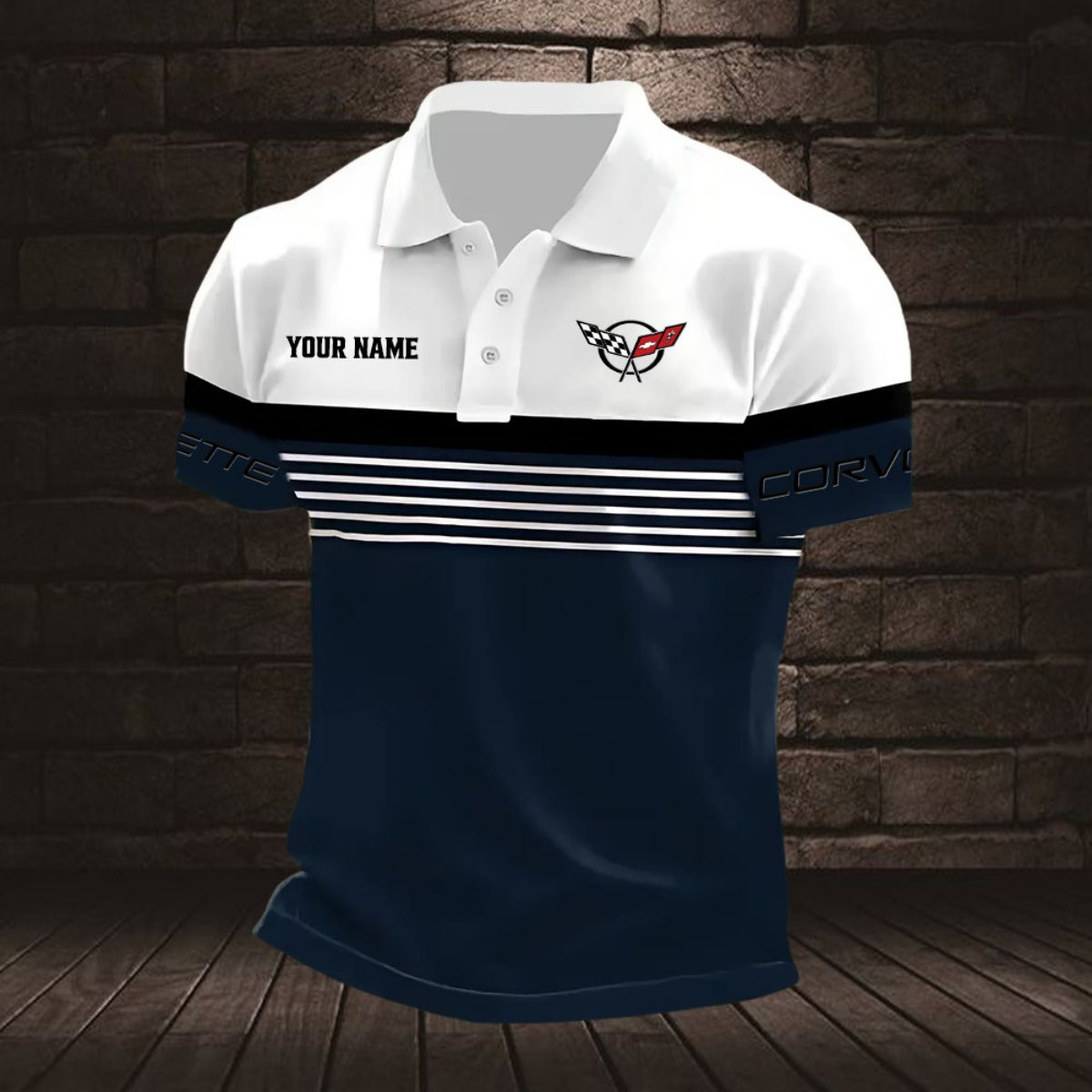 Corvette C5 Poloshirt – Bild 3