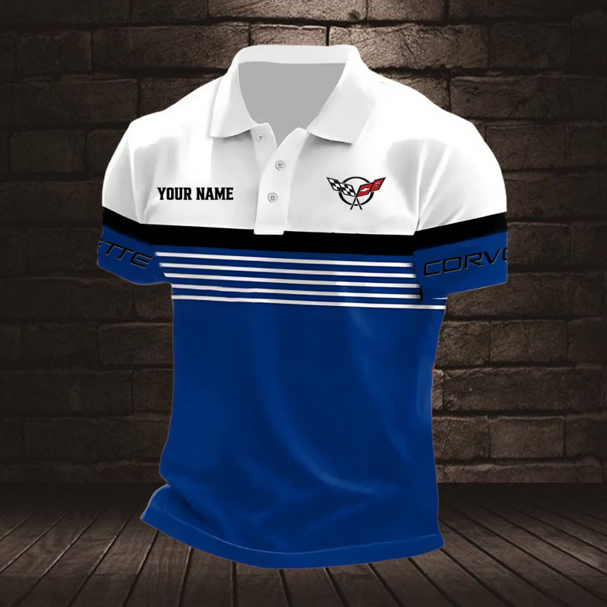 Corvette C5 Poloshirt – Bild 5