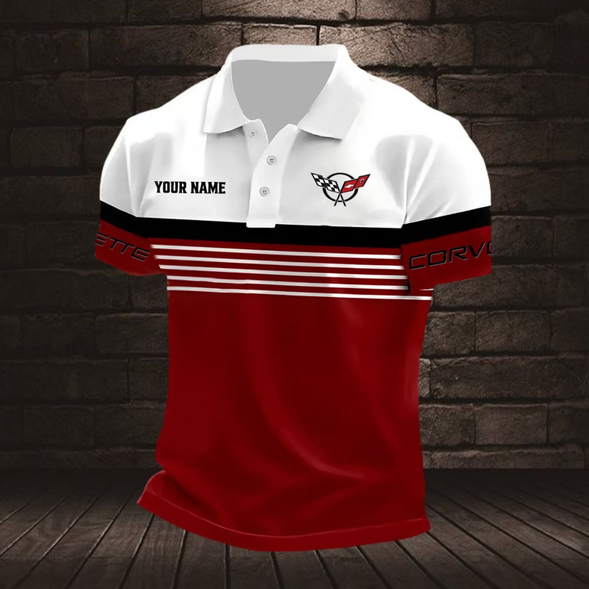 Corvette C5 Poloshirt – Bild 2