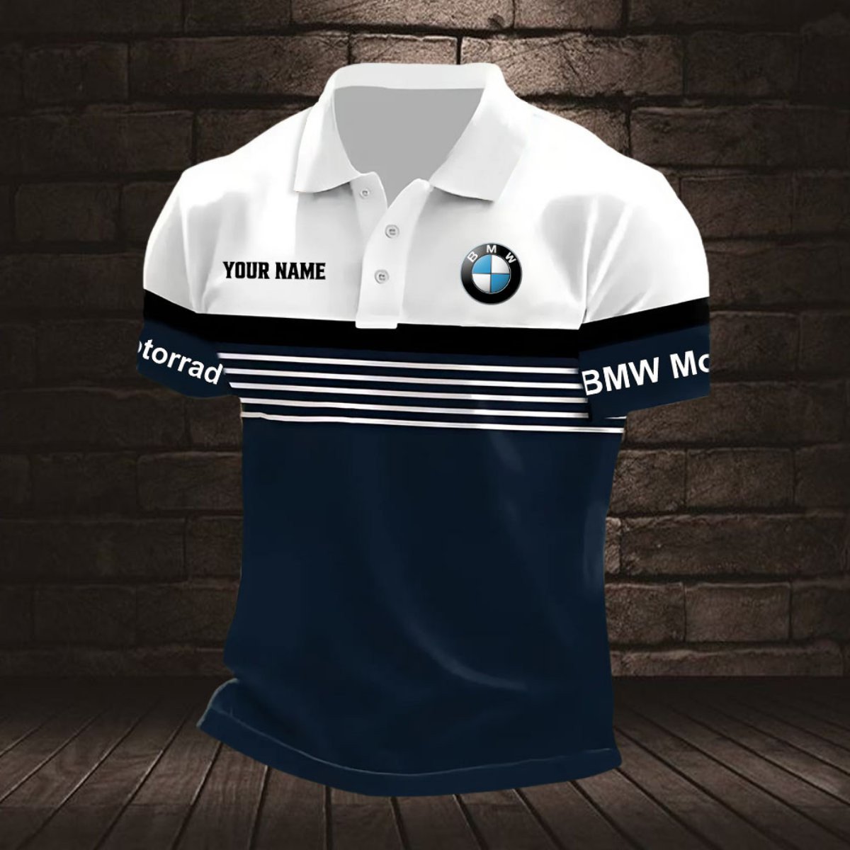 B.M.W Motorrad Poloshirt – Bild 3