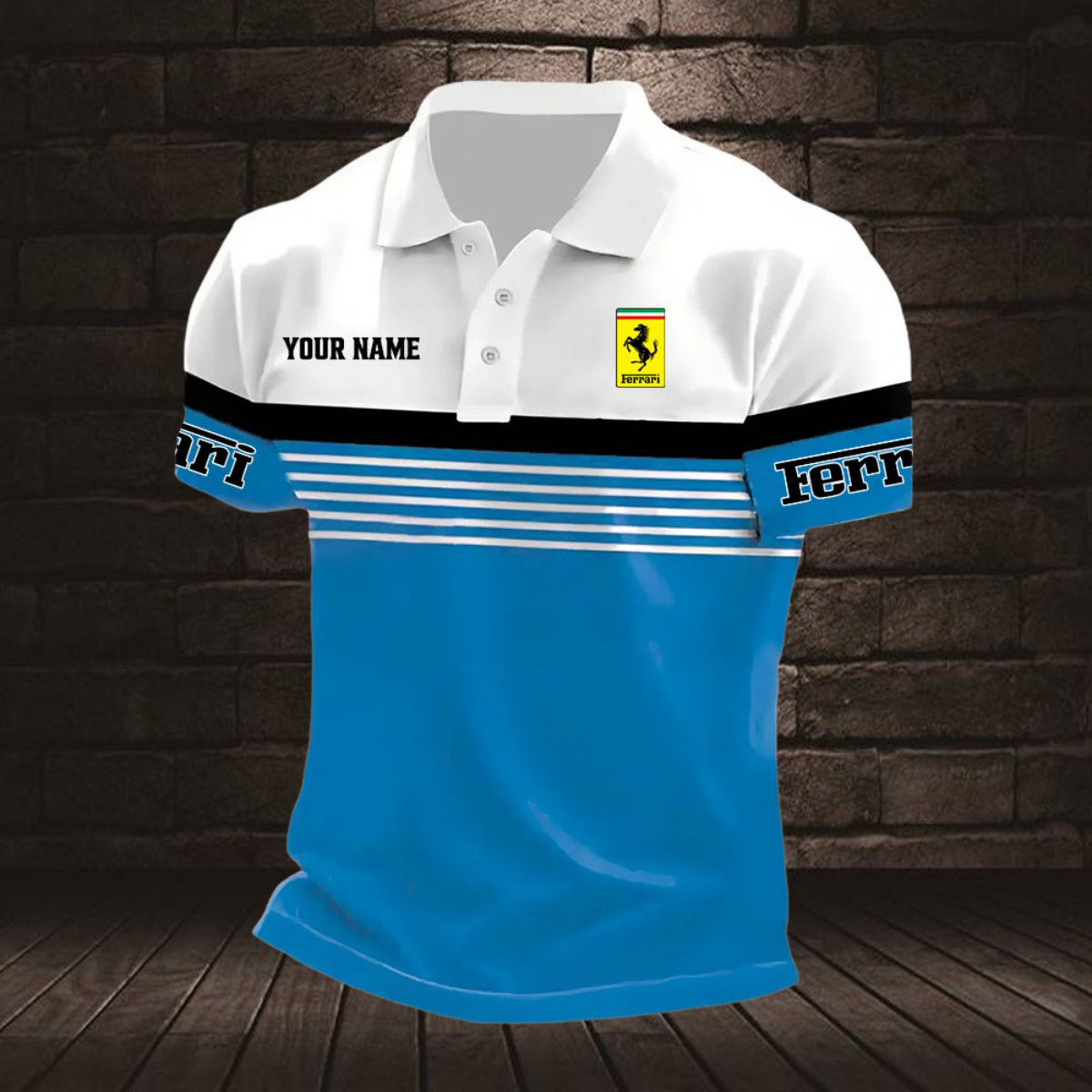 Ferrari Poloshirt – Bild 7