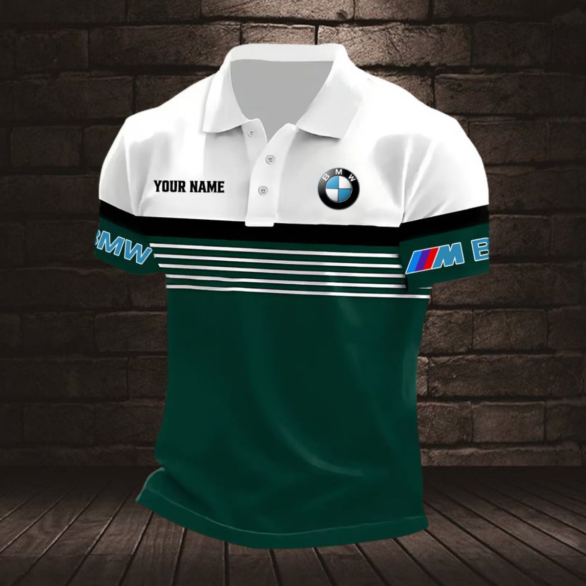 BMW M Car Poloshirt – Bild 5