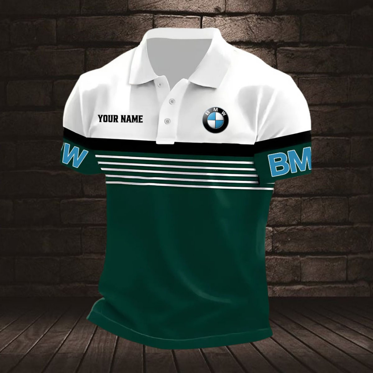 BMW Car Poloshirt – Bild 5