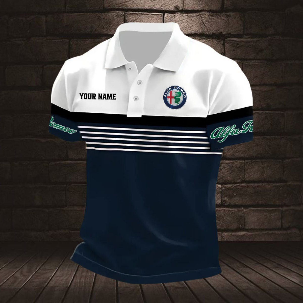 Alfa Romeo Poloshirt – Bild 3