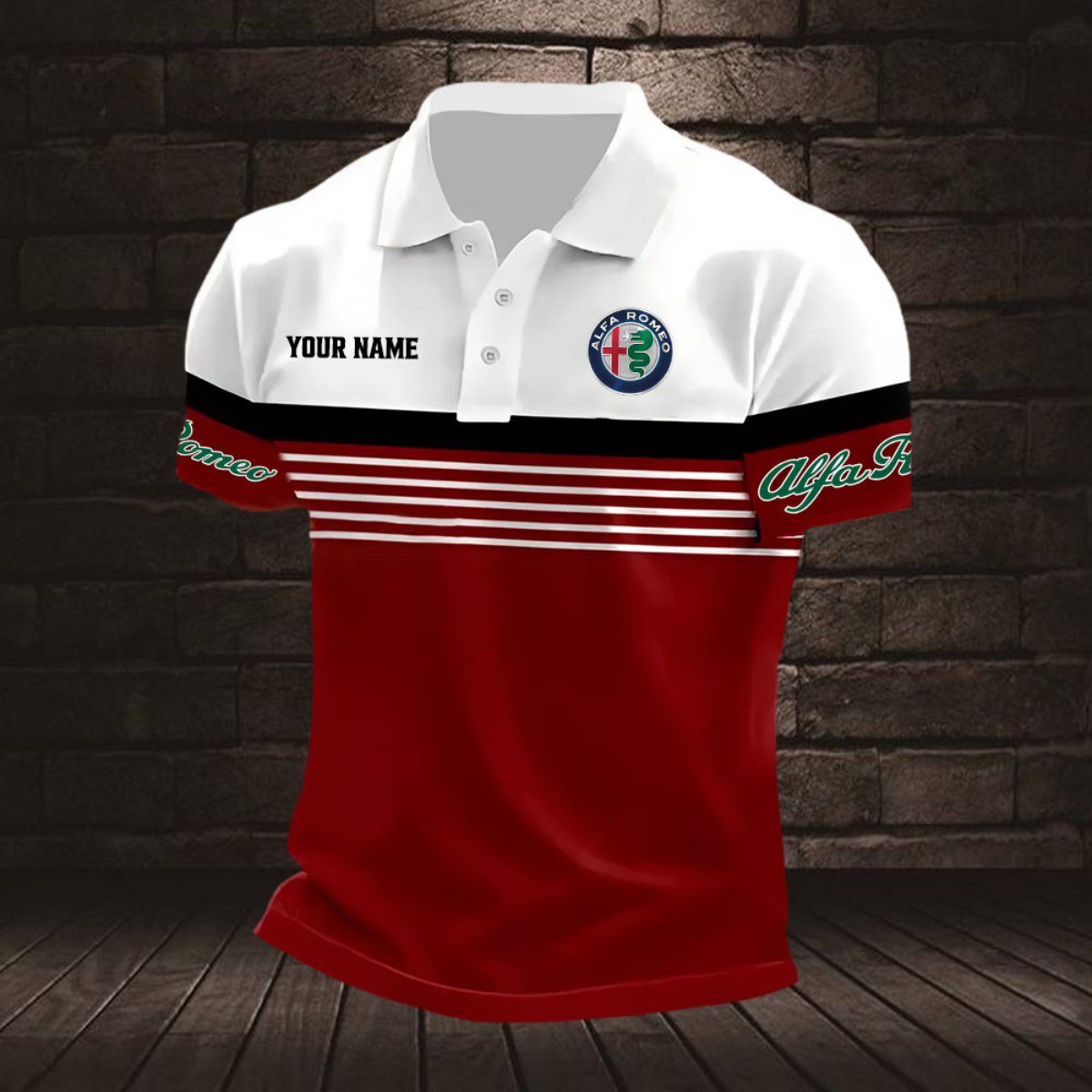 Alfa Romeo Poloshirt – Bild 2