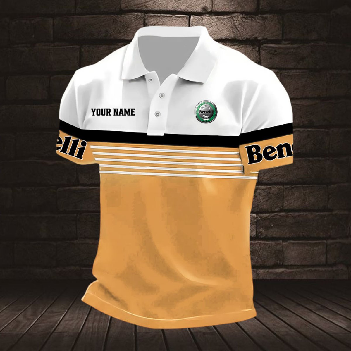 Benelli Motorcycles Poloshirt – Bild 8