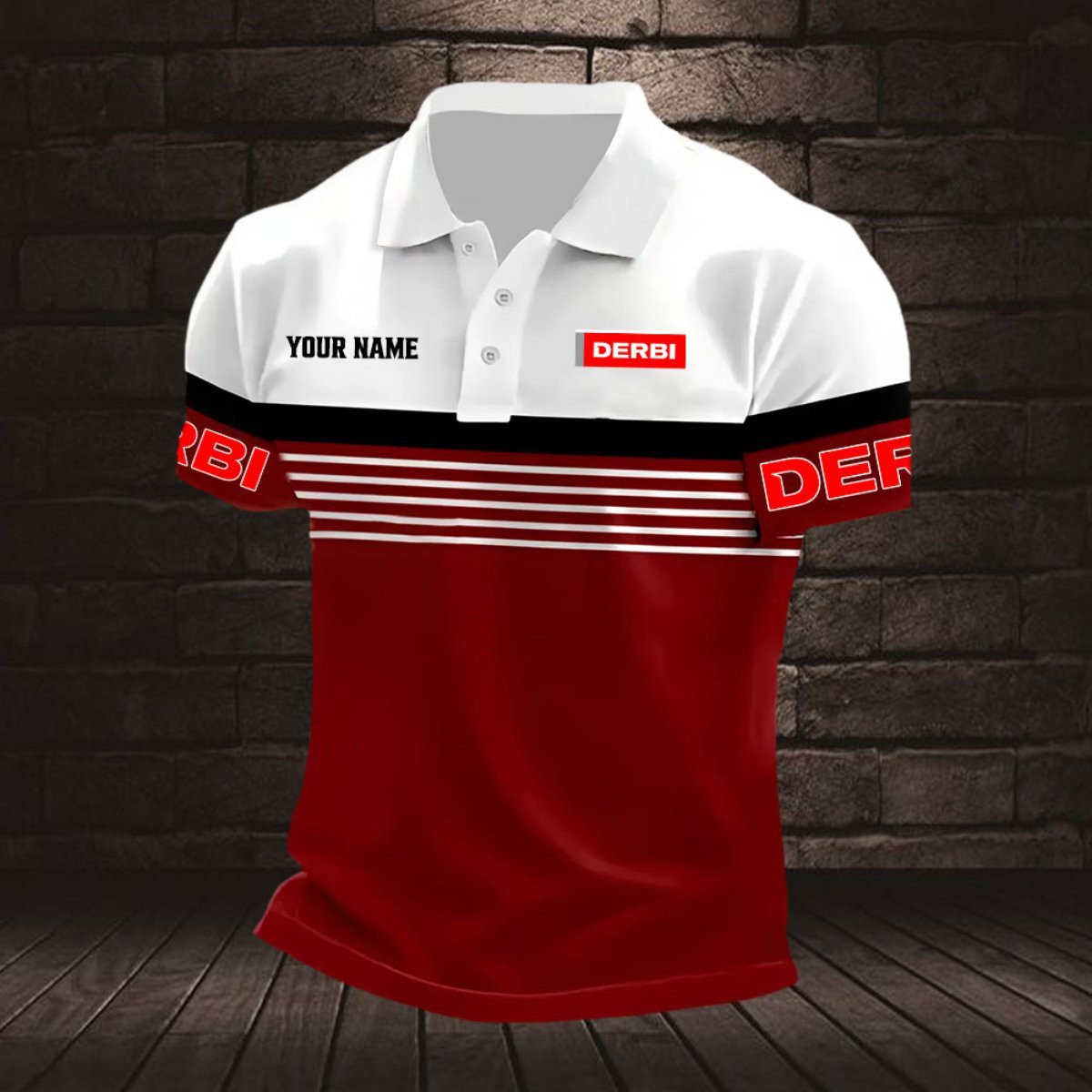 Derbi Motorcycles Poloshirt