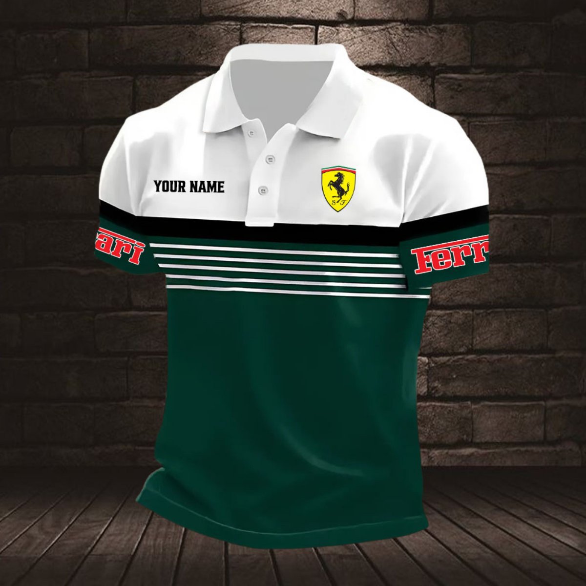 Ferrari Poloshirt – Bild 4