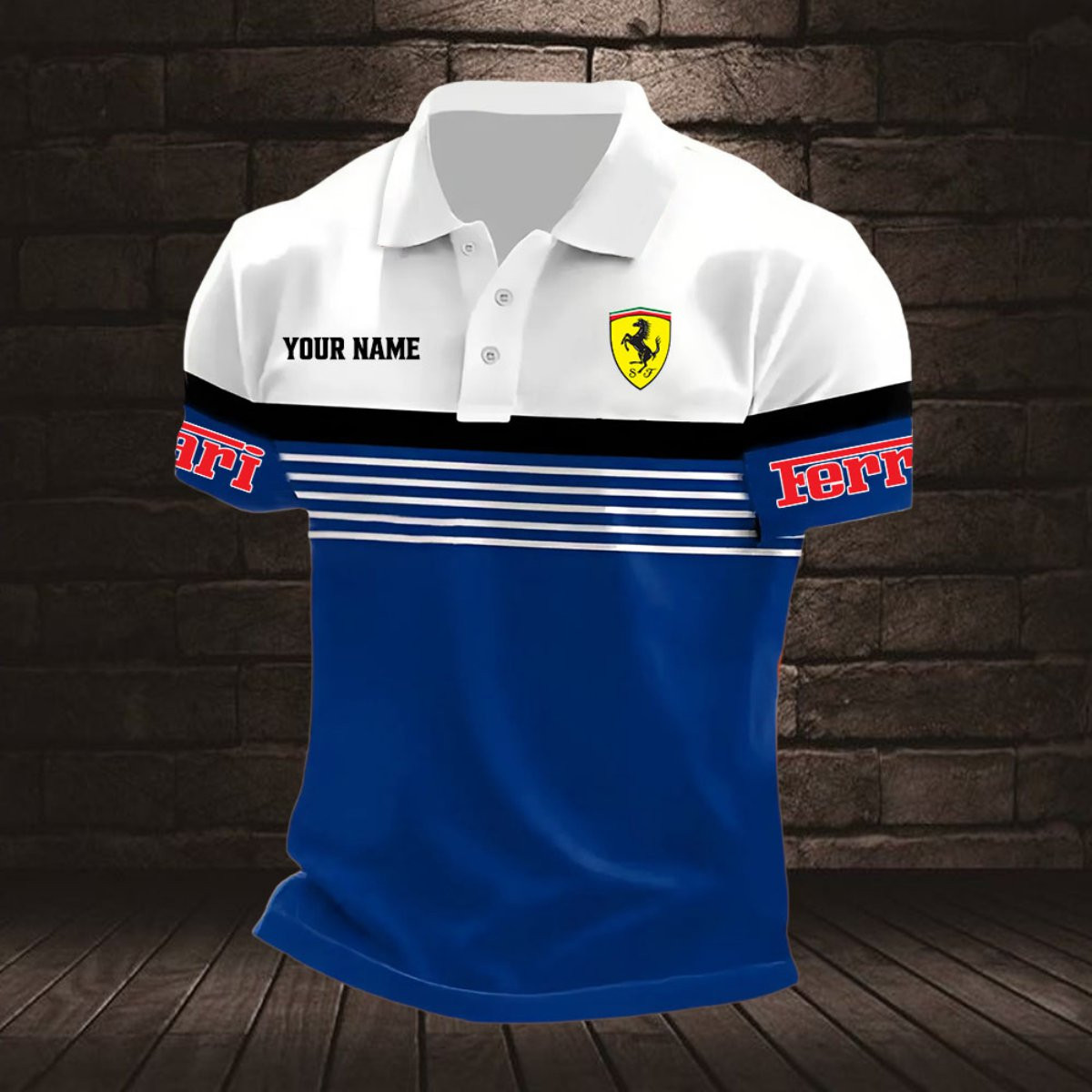 Ferrari Poloshirt – Bild 5