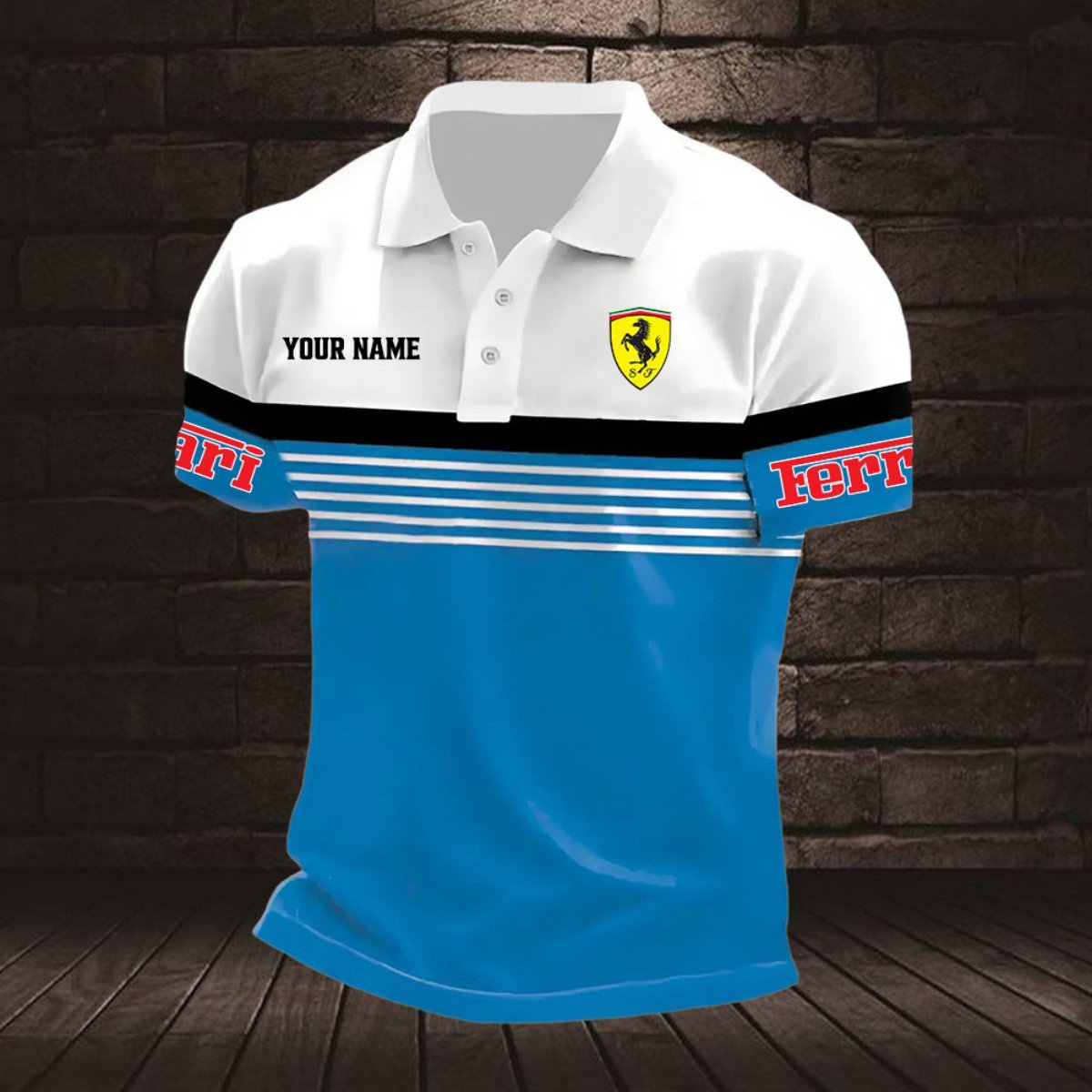 Ferrari Poloshirt – Bild 7