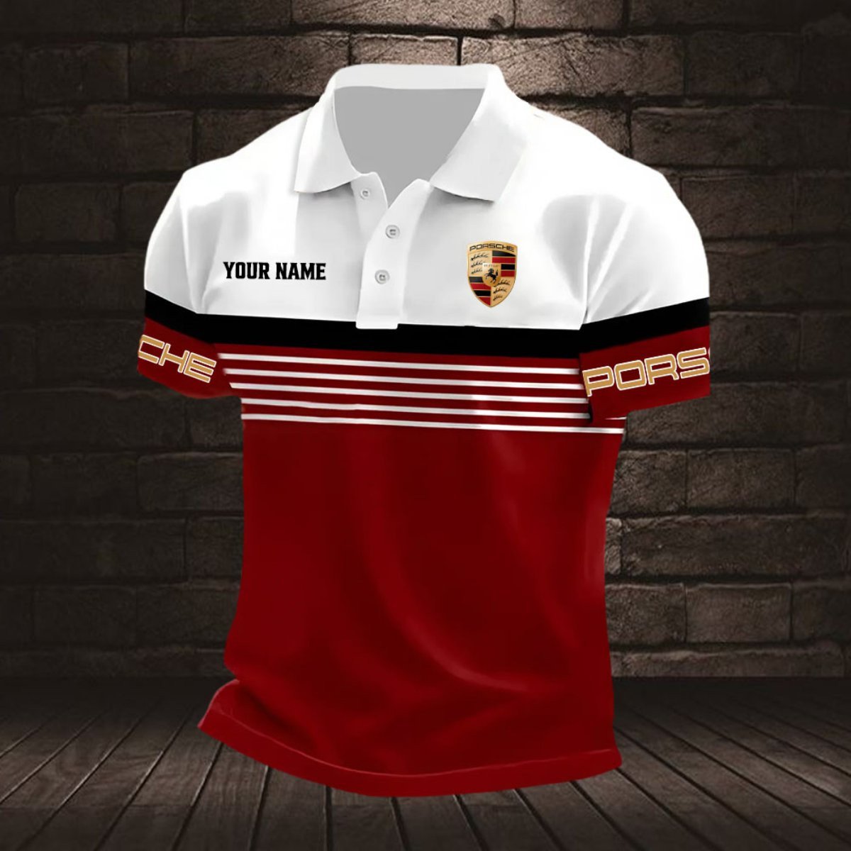 Porsche Poloshirt – Bild 3