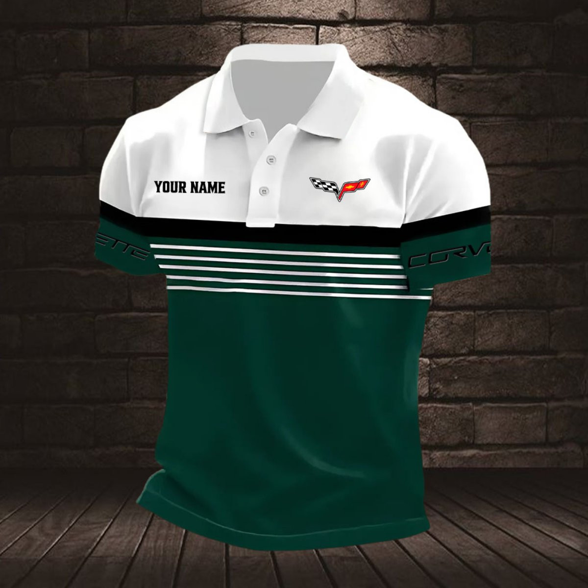 Corvette C6 Poloshirt – Bild 5