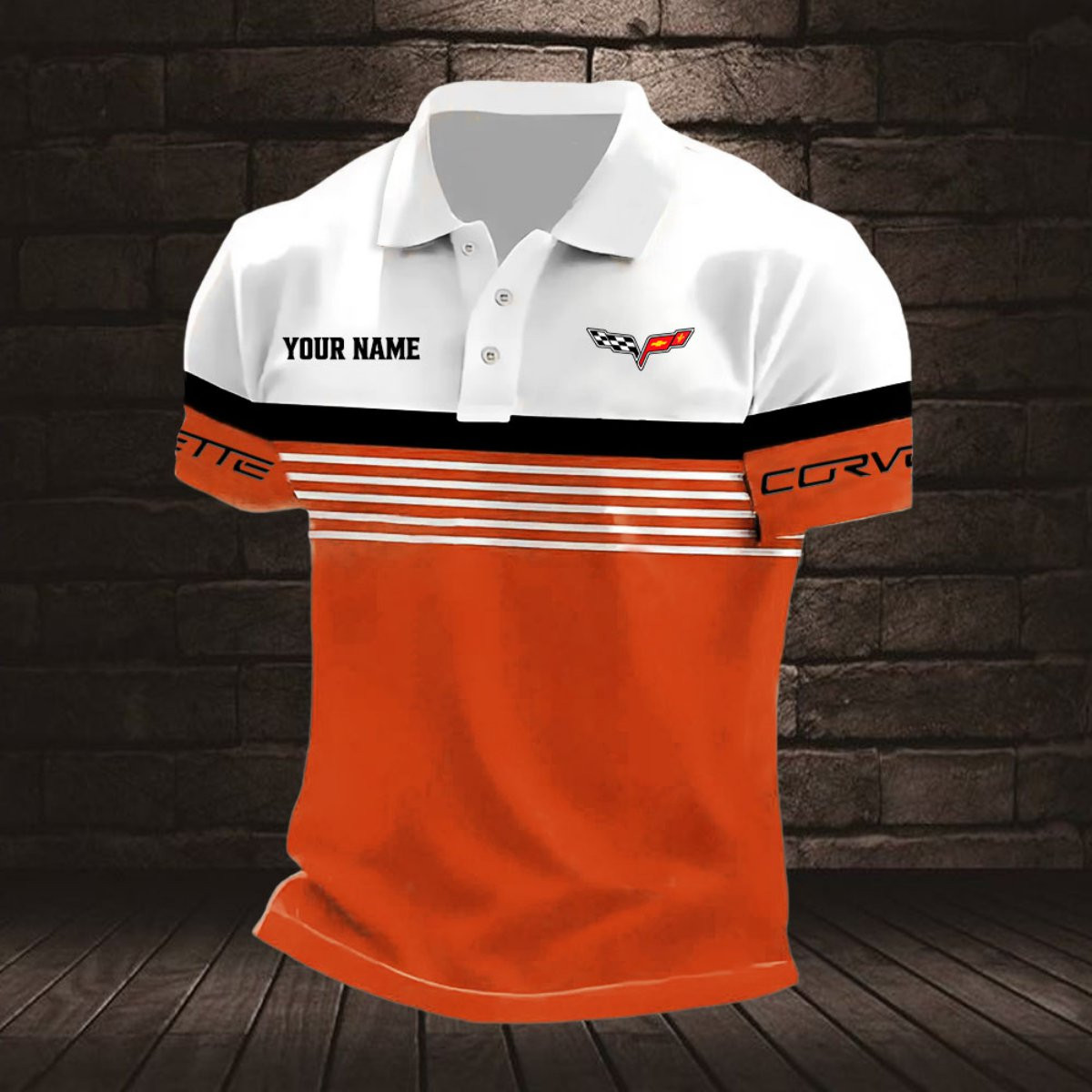 Corvette C6 Poloshirt – Bild 7