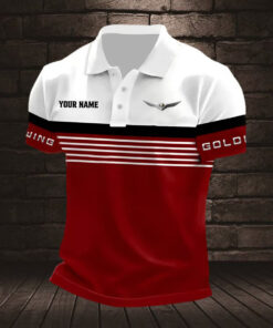 Alternative view of Honda Gold Wing Poloshirt