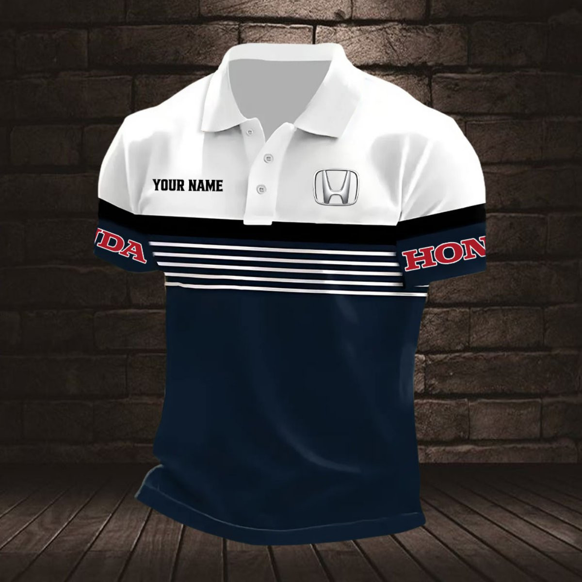 Honda Poloshirt – Bild 2