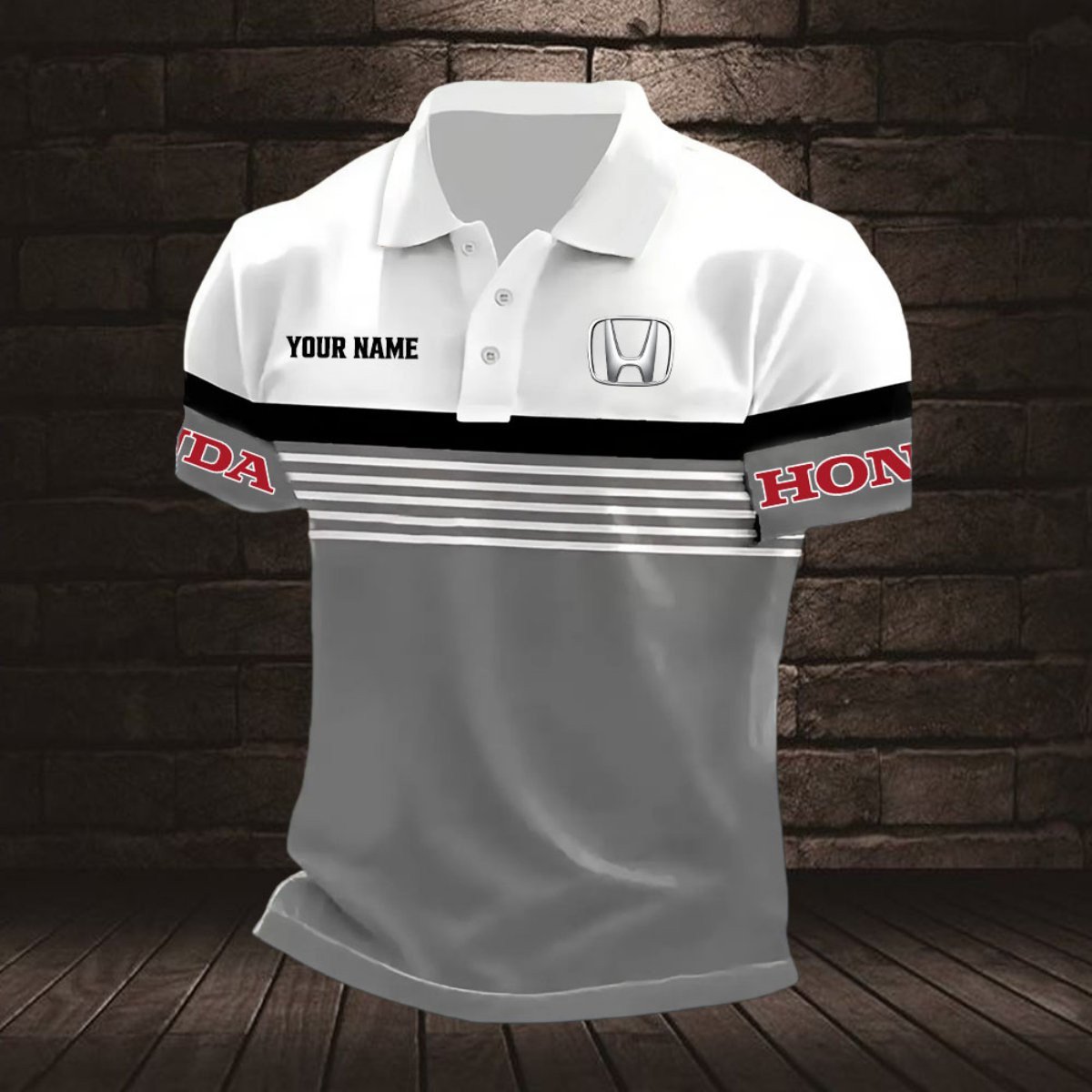 Honda Poloshirt – Bild 3
